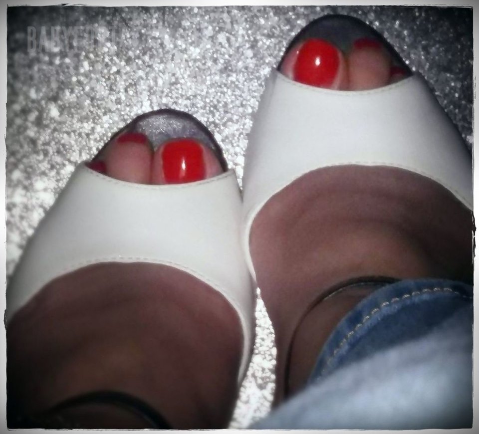 Biało-Czarne Szpilki - Babyfoot