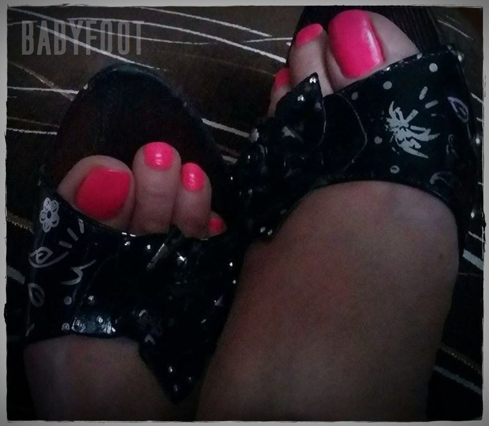 czarne klapeczki - Babyfoot