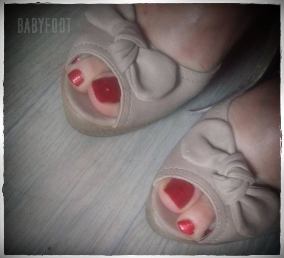 Szpileczki z kokardką - Babyfoot