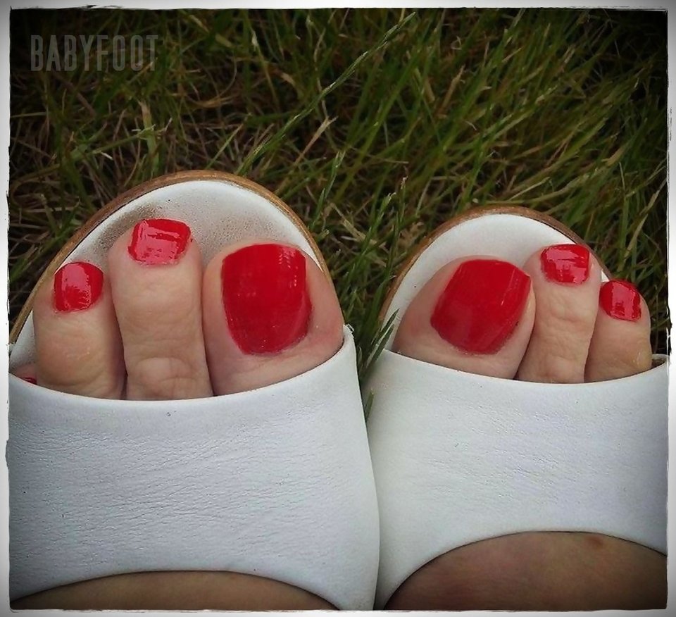 Białe Koturny - Babyfoot