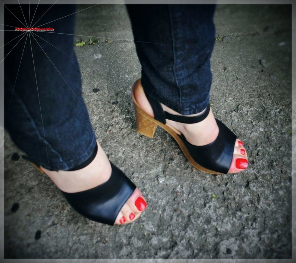 Czarne Botki 39 - 100pa100peczka