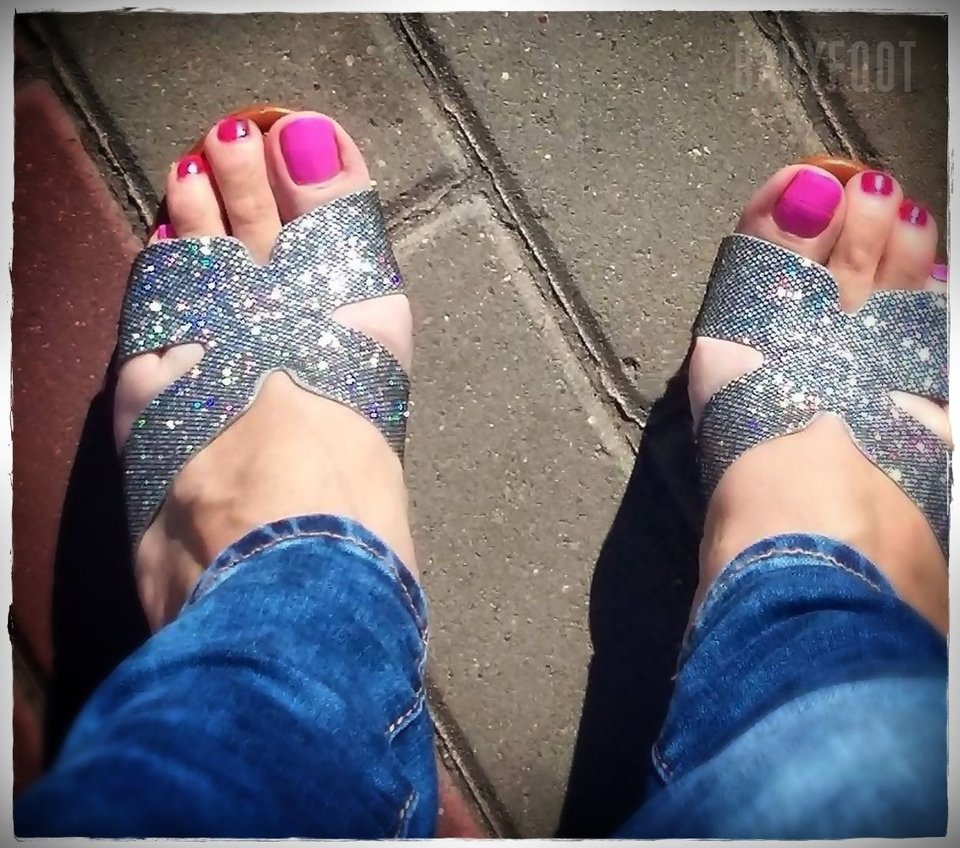 Brokatowe Klapeczki - Babyfoot