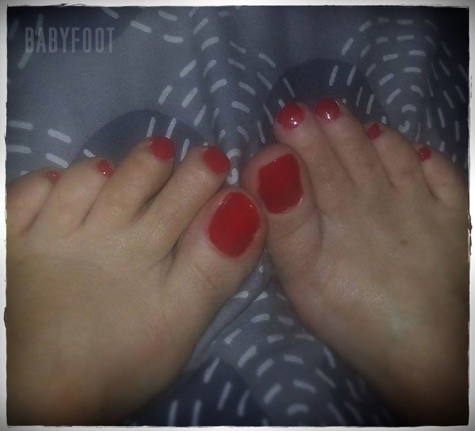 czerwone lizaczki - Babyfoot