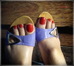 Fioletowe Drewniaczki 125