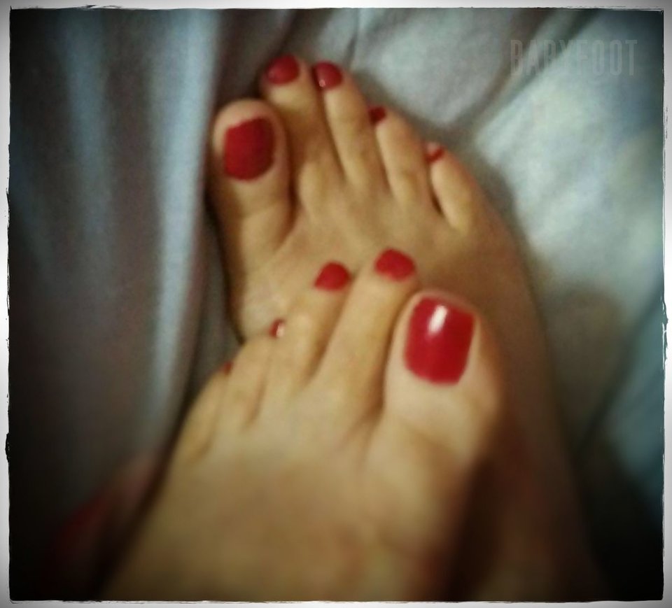 czerwone lizaczki - Babyfoot