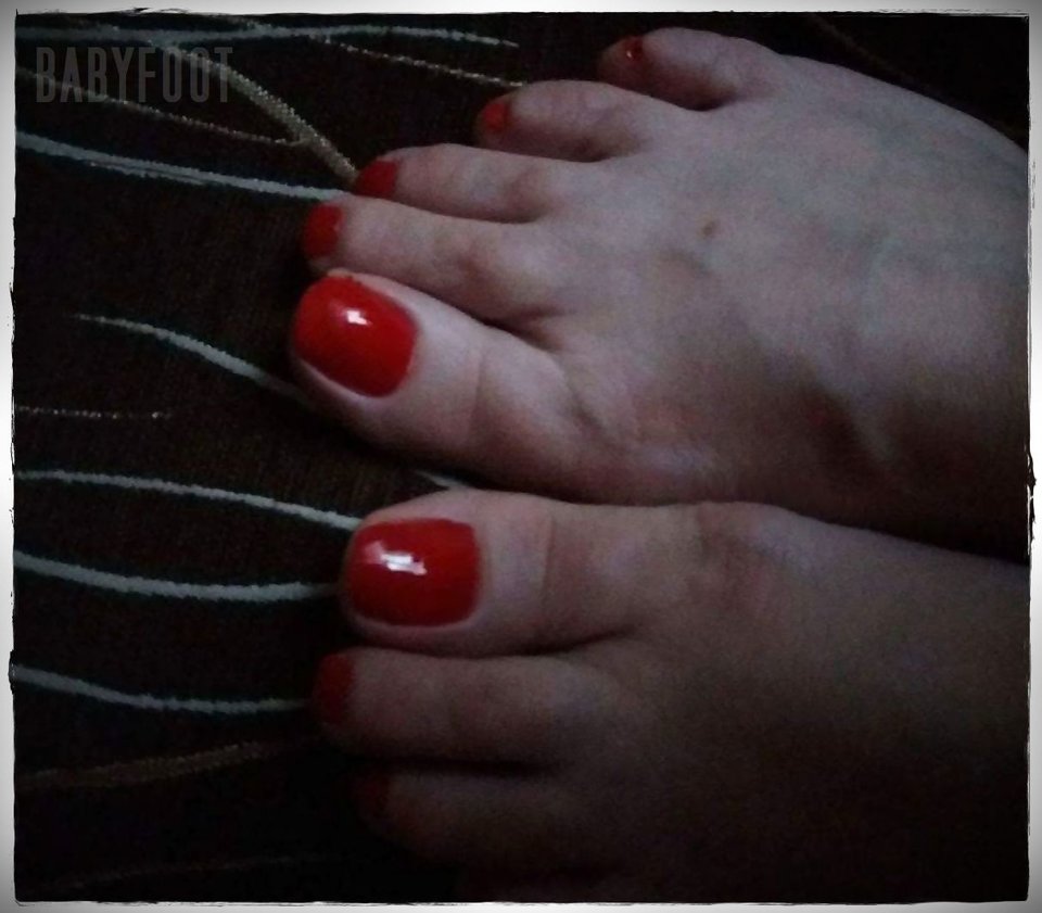 czerwone lizaczki - Babyfoot