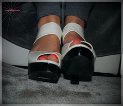 Białe Klapki II #42