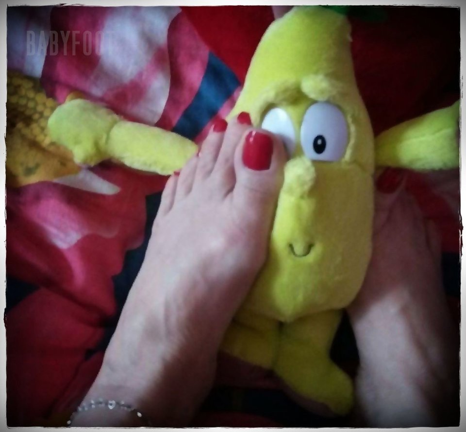 czerwone pazurki & gruszka - Babyfoot