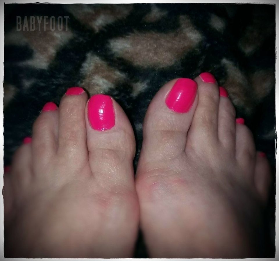 różowe cukiereczki - Babyfoot