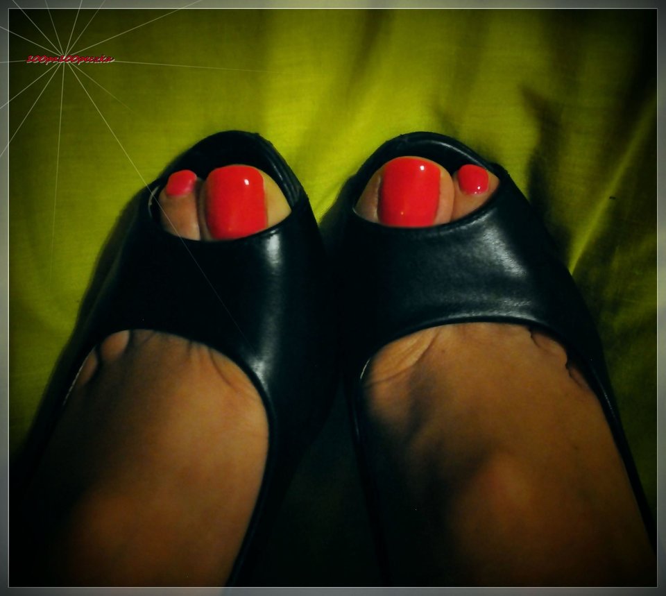 Czarne Czółenka #96 - 100pa100peczka