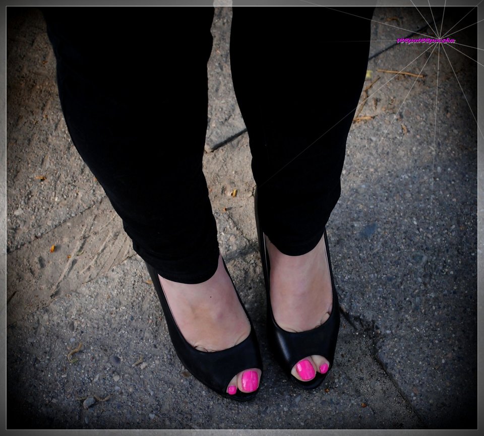 Czarne Czółenka #98 - 100pa100peczka