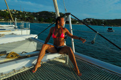 Na jachcie o poranku :)