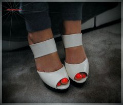 Białe Klapki II #50