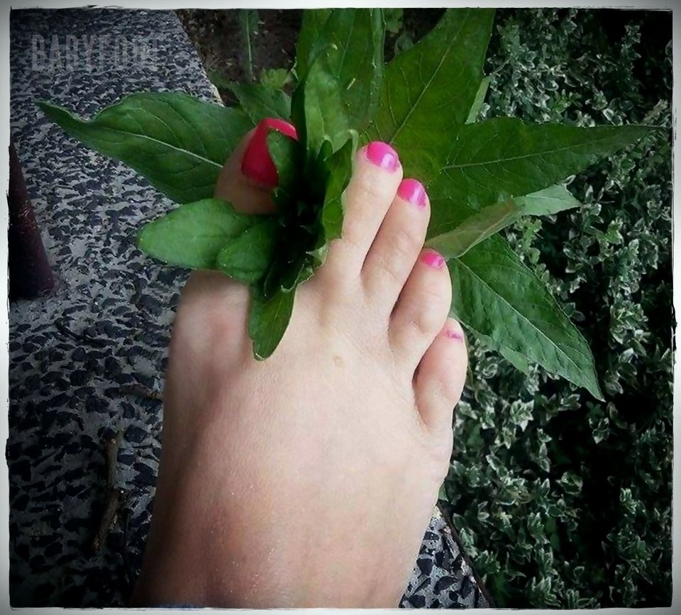 różowe cukiereczki - Babyfoot