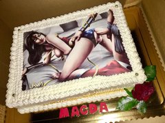 Tort urodzinowy Magdy ;-)