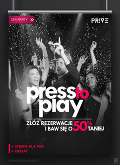 14.08.2017 PONIEDZIAŁEK - PRESS TO PLAY