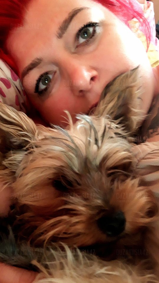 z młodszym potworkiem:)))) - Duzamisia42