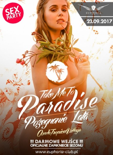 23.09.2017 SOBOTA - DARMOWA IMPREZA - POŻEGNANIE LATA - OSADA_TROPICAL_VILLAGE