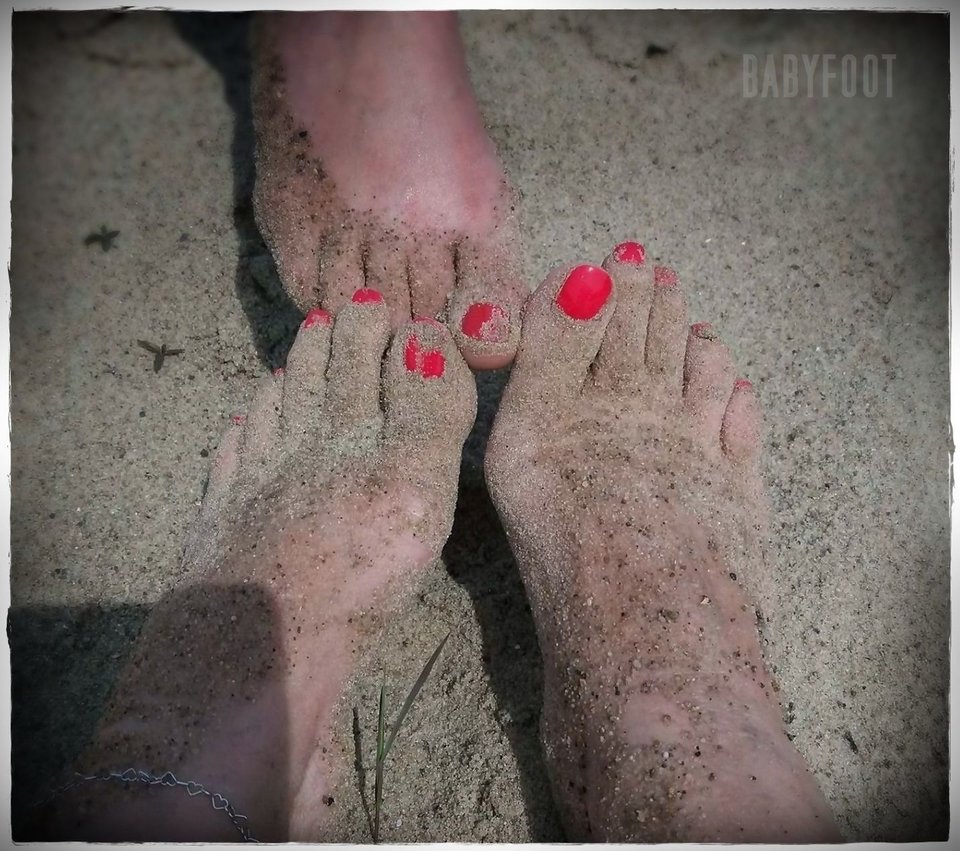 Na plaży - Babyfoot