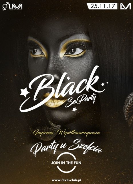 BLACK SEX PARTY impreza współtowarzysząca - PARTY u SZEFA! - LavaClub