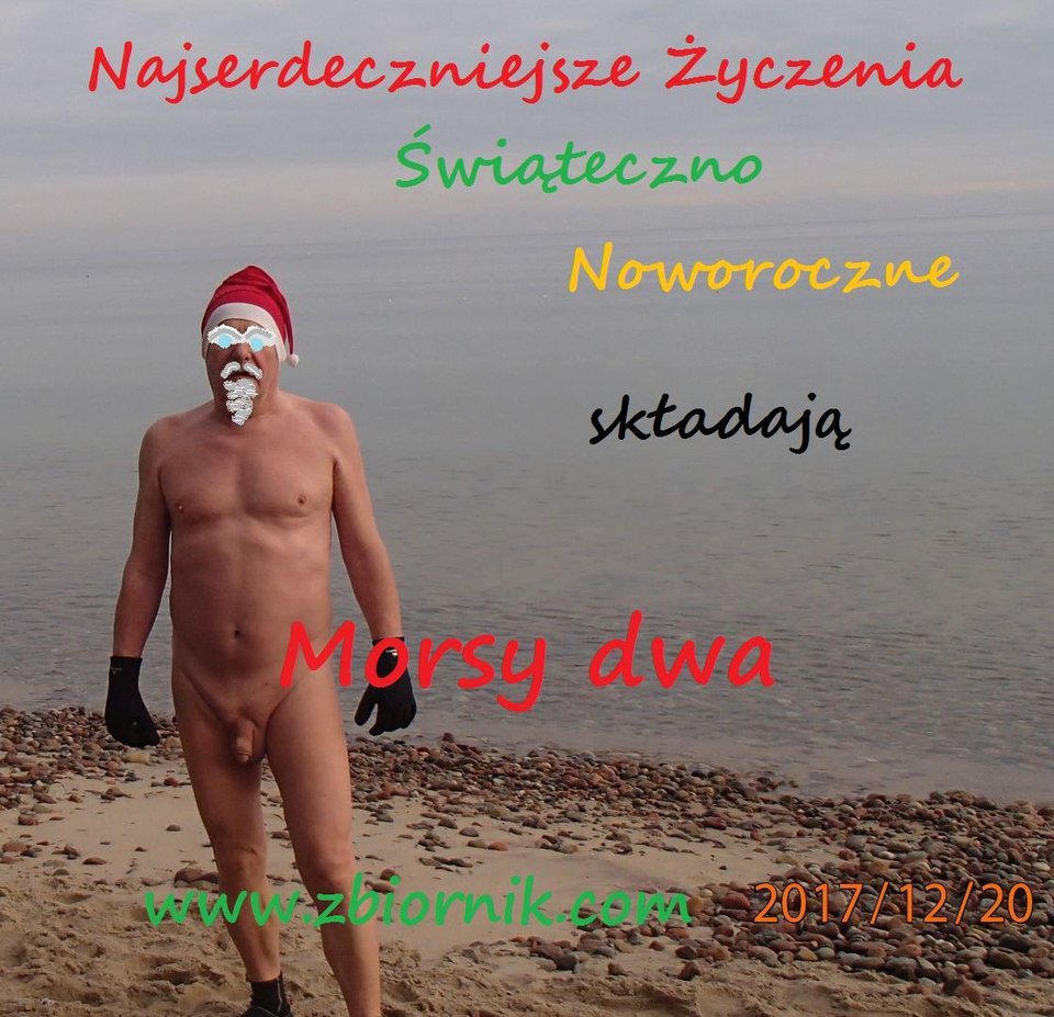 Wraz z życzeniami z Oksywia. - Morsy_dwa