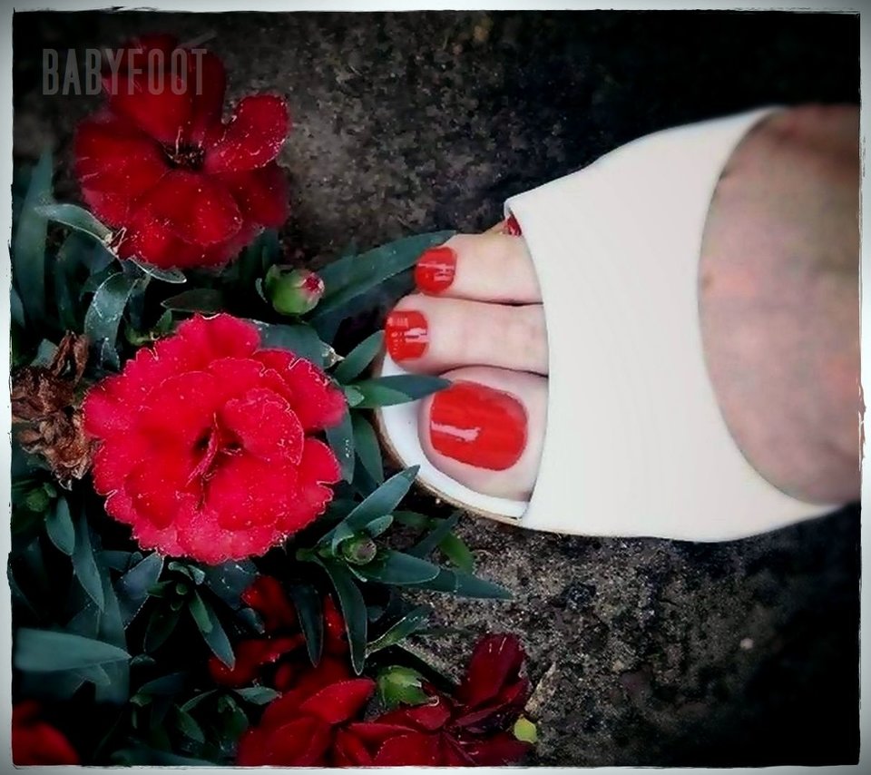 Białe Koturny - Babyfoot