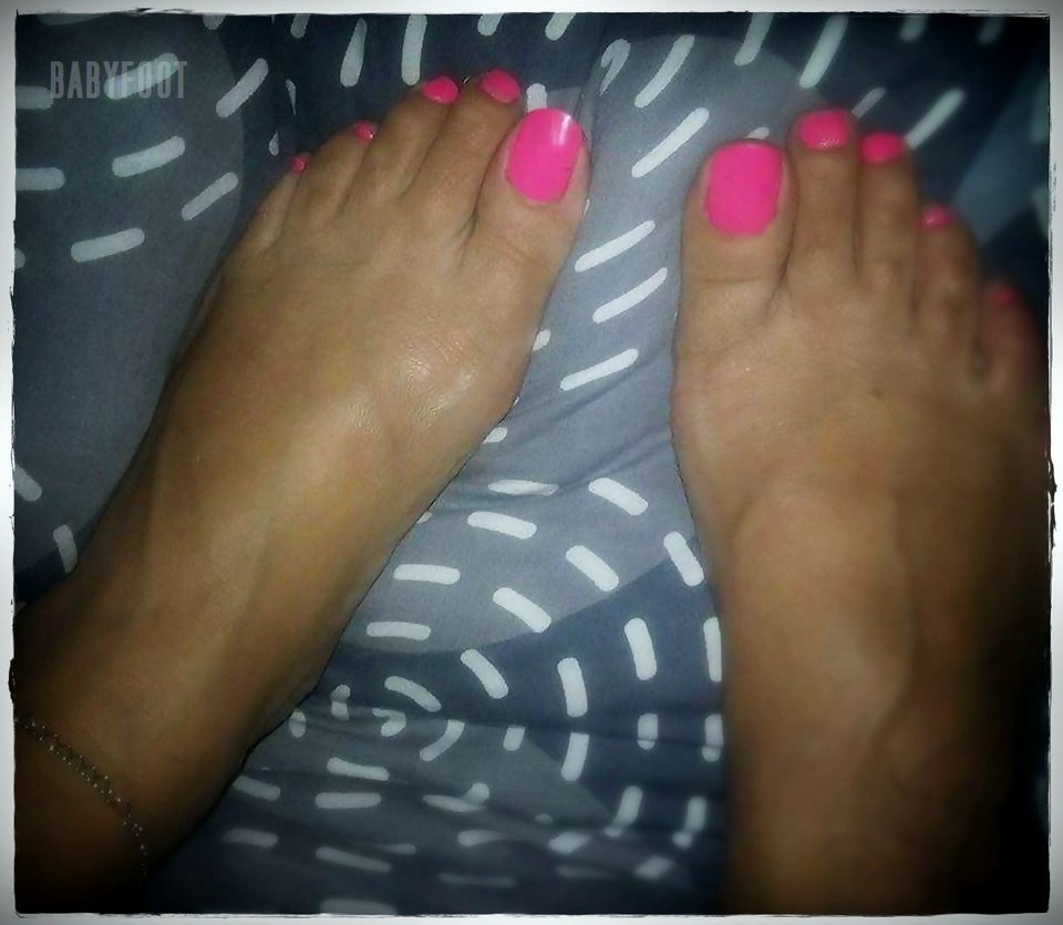 różowe cukiereczki - Babyfoot