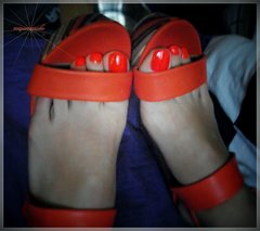 Pomarańczowe Koturny #44