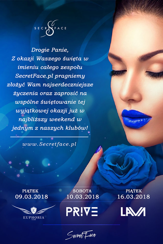 Najlepsze życzenia od całego zespołu SecretFace.pl - PriveClub