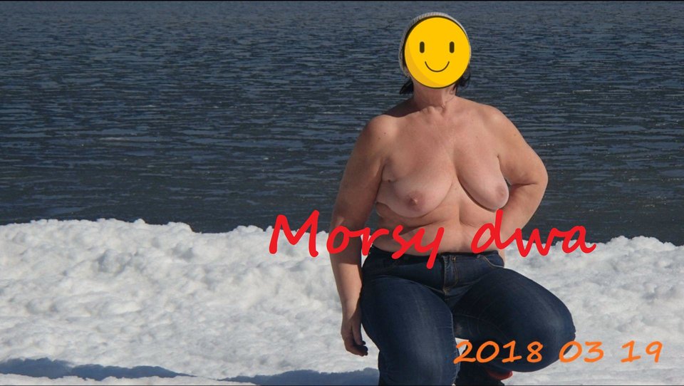 Ostatnia zimowa kąpiel. - Morsy_dwa
