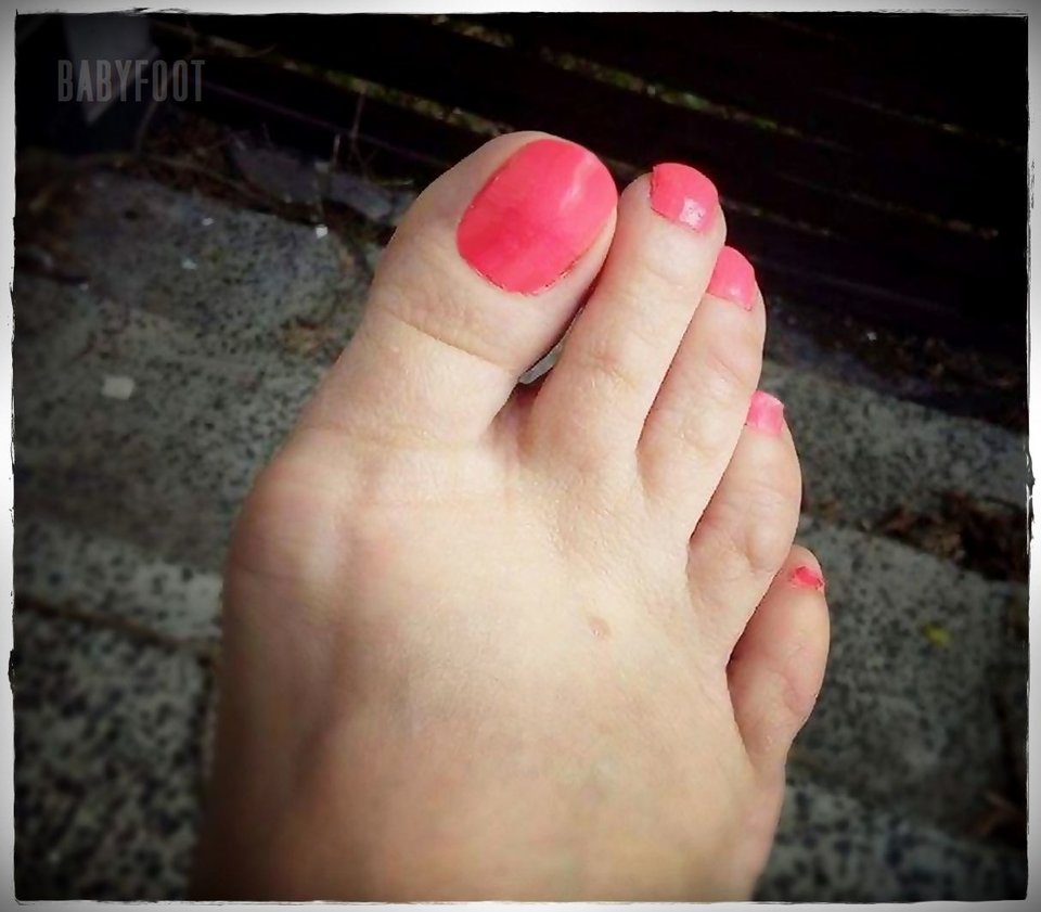 różowe cukiereczki - Babyfoot