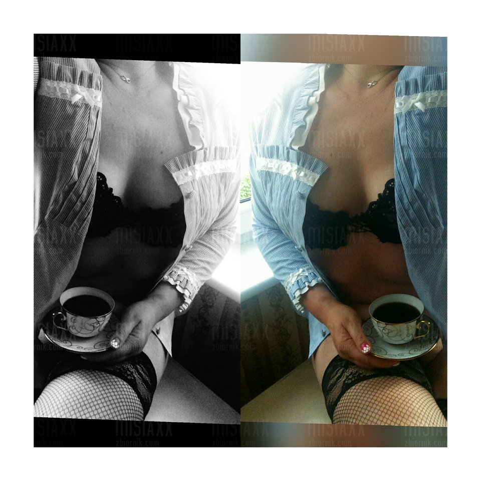 Ja i "ona" mała czarna o poranku.... - misiaXX