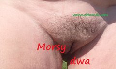 Sesja z cipką w roli głownej.