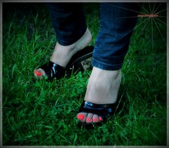 Czarne Drewniaczki 195