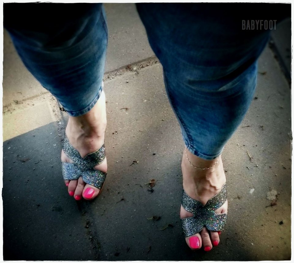 Brokatowe Klapeczki - Babyfoot