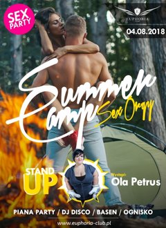 4.08.2018 SOBOTA - SUMMER CAMP SEX ORGY
