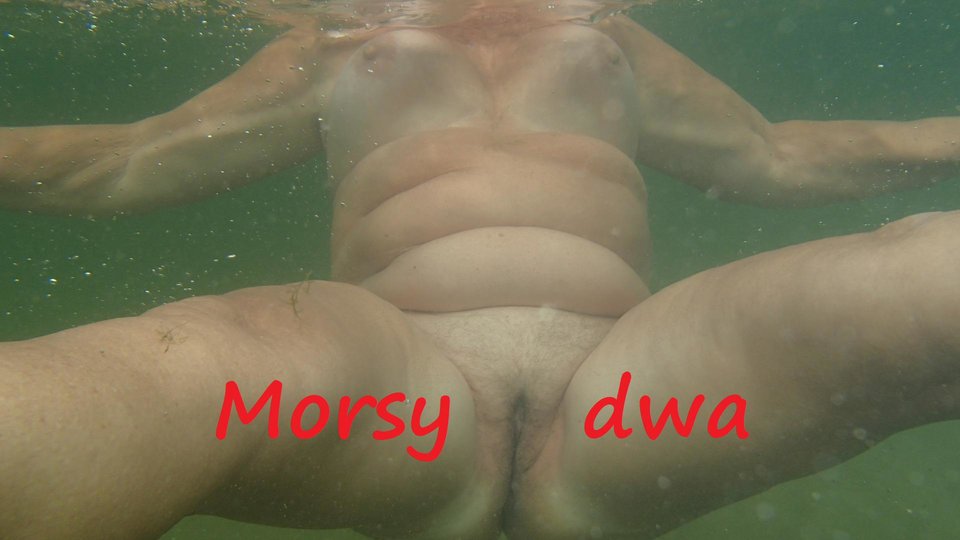 Pod wodą. - Morsy_dwa