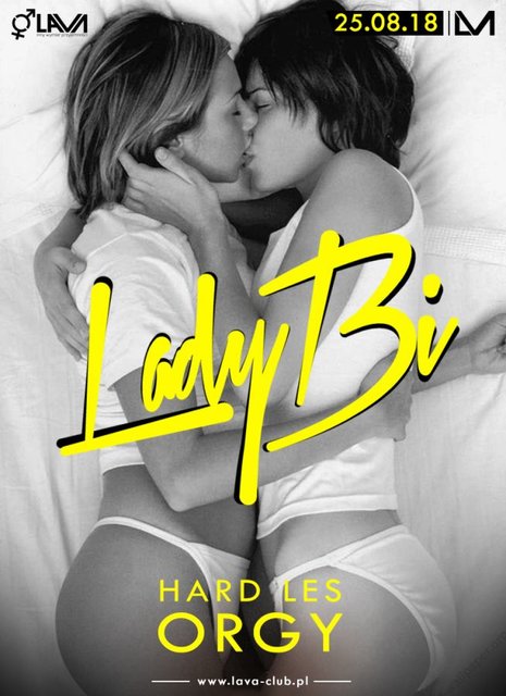 LADY BI - "HARD LES ORGY" - tylko dla PAR I SINGIELEK - LavaClub