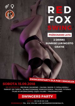 2018-09-15 Sobota -SWINGERSPARTY DLA PAR I SINGIELEK