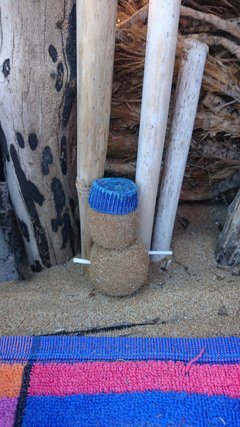 Plażowe twórczości.