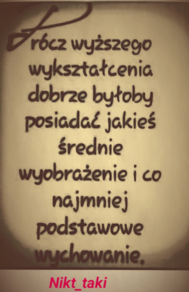 Wykształcenie - Nikt_taki