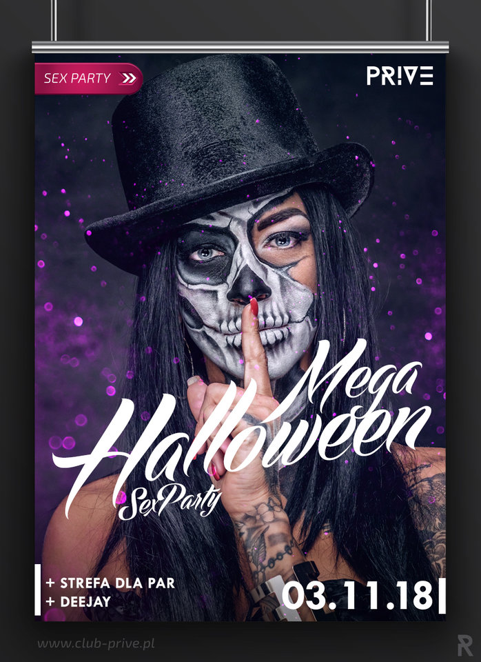 3.11 SOBOTA - MEGA HALLOWEEN SEX PARTY!!! - PriveClub