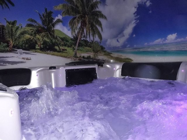 Kąpiel na plaży w większym gronie ;-) - minispa