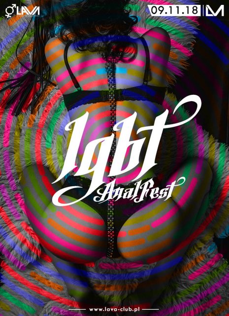 LGBT "ANAL FEST" - 09.11.2018 r. (piątek) - LavaClub