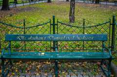 Ławeczka z dedykacją