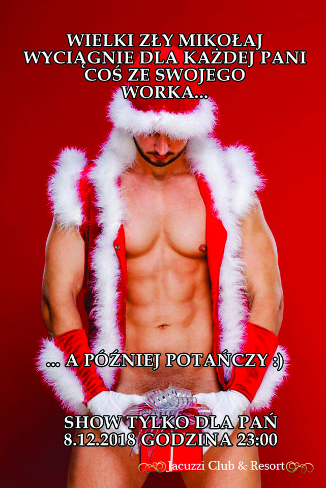 Mikołaj wyskoczy z ubrania około 23:00 :))) - jacuzzi