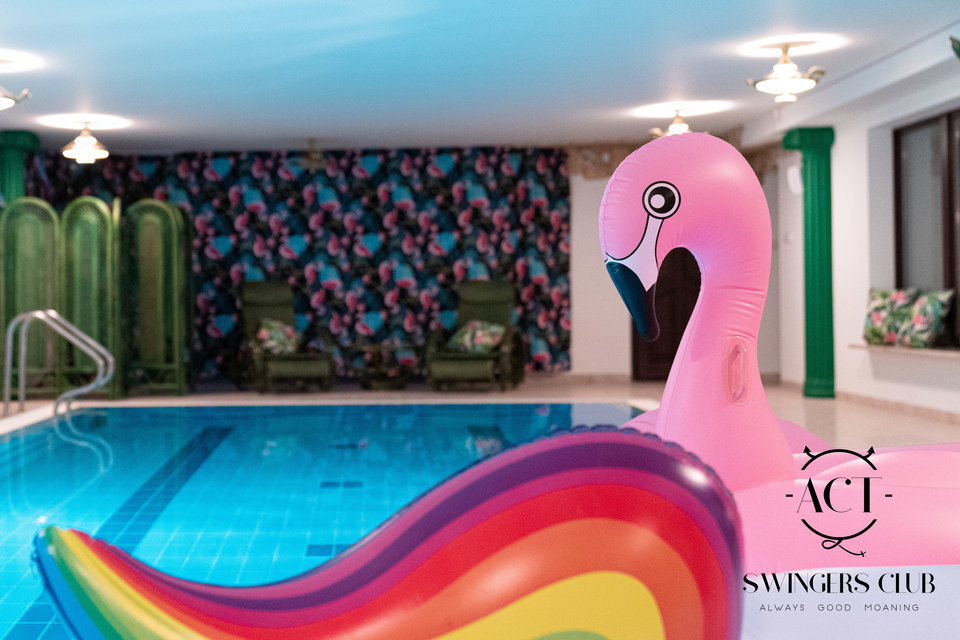 ACT Swingers Club - basen w strefie SPA. - ACTSwingersClubWarszawa