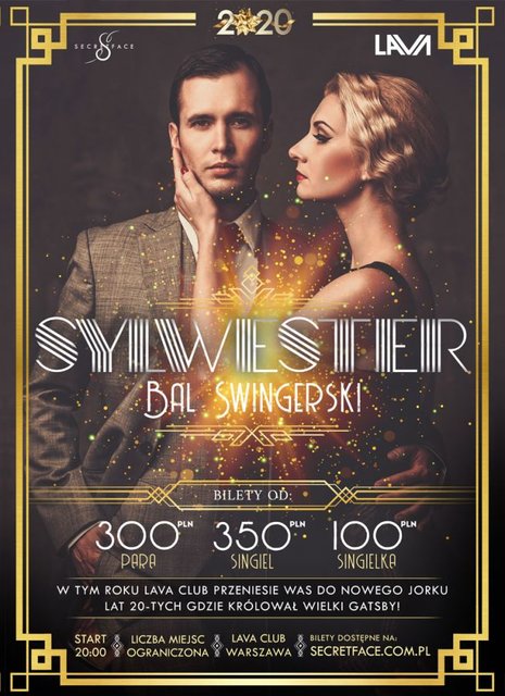 SYLWESTER ♥ SWINGERSKI BAL SYLWESTROWY W CLUBIE LaVa ♥ - LavaClub