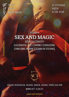 31 STYCZNIA 2020 - Sex and Magic - SexParty