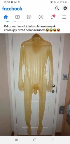 A ja się koronawirusa nie boję 😁😂